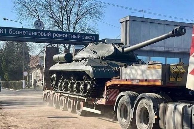 В ухтинском сквере Вечного огня установят танк ИС-3